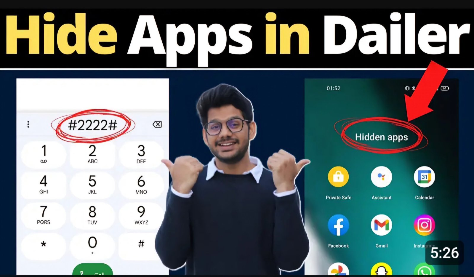 How to Hide the Dialer App at Home